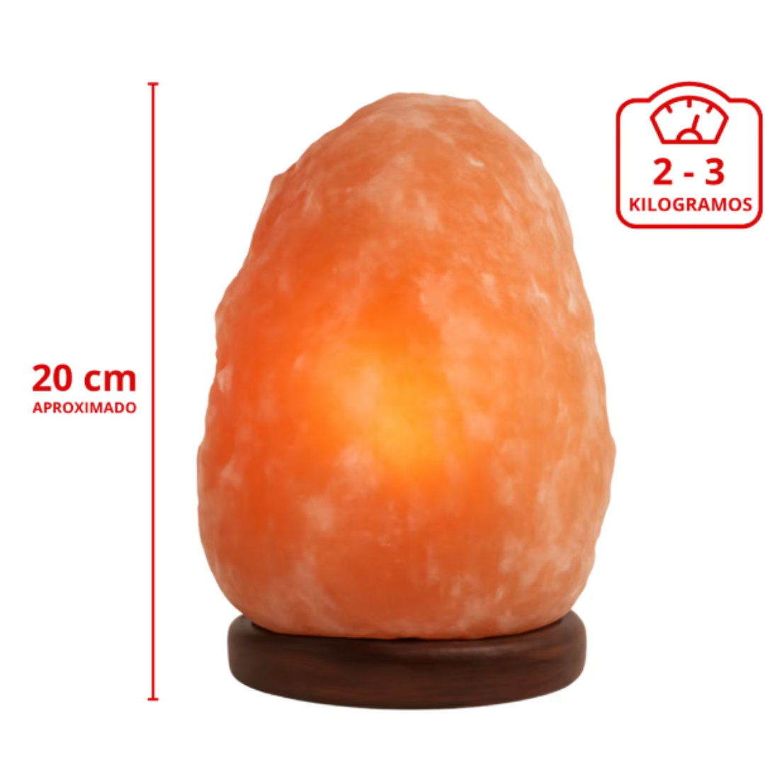 ZenLight | Lampara de sal del Himalaya Relajante y Acogedora