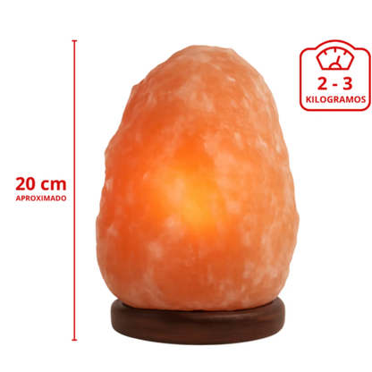 ZenLight | Lampara de sal del Himalaya Relajante y Acogedora
