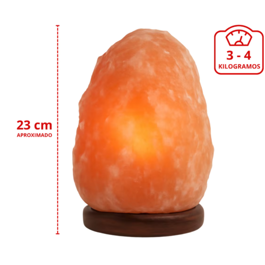 ZenLight | Lampara de sal del Himalaya Relajante y Acogedora