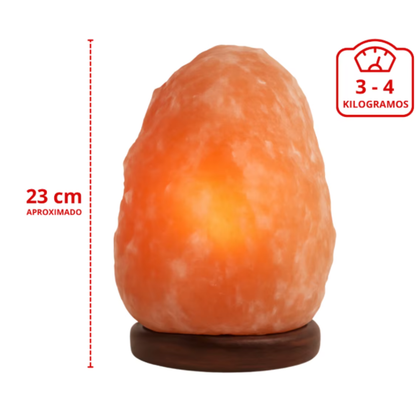 ZenLight | Lampara de sal del Himalaya Relajante y Acogedora