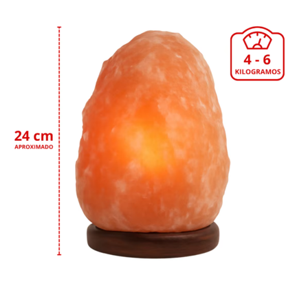 ZenLight | Lampara de sal del Himalaya Relajante y Acogedora